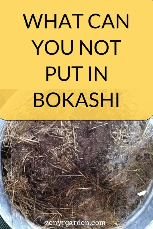 What Can You Not Put in Bokashi?